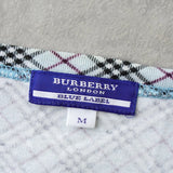 バーバリー ブルーレーベル ホースロゴ 刺繍 ノバチェック 半袖トップス ブルー レディース - NEWSED
