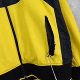 ポロ スポーツ ラルフローレン バイカラー フーデッド ナイロンジャケット フリースジャケット イエロー/ブラック - NEWSED