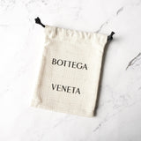 ボッテガ ヴェネタ イントレチャート マキシイントレチャート カセット 二つ折り財布 コンパクトウォレット グリーン 箱付き - NEWSED