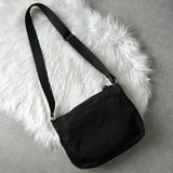 プラダ ポコノ テスートナイロン / レザー 三角プレート ショルダーバッグ ブラック - NEWSED