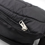 ナイキ ロゴ ウエストポーチ ボディバッグ ブラック - NEWSED