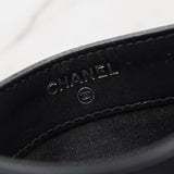 シャネル ココマーク キャビアスキン カードケース ブラック - NEWSED