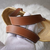 ロエベ アナグラム ラフィア バスケットバッグ カゴバッグ ベージュ / オレンジ - NEWSED