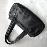 セリーヌ シボレザー 肩掛け ハンドバッグ ショルダーバッグ シルバー金具 ブラック - NEWSED