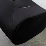 メゾンマルジェラ エムエムシックス メッシュ ジャパニーズバッグ ハンドバッグ ショルダーバッグ ブラック - NEWSED