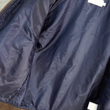 フレッドペリー ロゴ 刺繍 ニット切り替え キルティングジャケット 中綿ブルゾン ブラウン - NEWSED