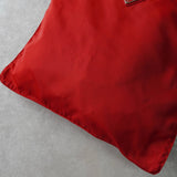 プラダ ポコノ テスート ナイロン トライアングルロゴ ショルダーバッグ レッド - NEWSED