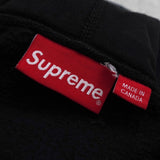 シュプリーム スモールボックスロゴ パーカー フーディー ブラック - NEWSED