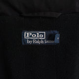 ポロ バイ ラルフローレン ナイロンジャケット フリース裏地 ロゴ刺繍 ブラック - NEWSED