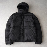 ポロ ラルフローレン ロゴ 刺繍 ダウンジャケット スモールポニー ブラック - NEWSED