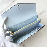 ルイ ヴィトン モノグラム ポルトフォイユ・サラブルーオランプ 二つ折り財布 ブラウン - NEWSED