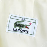 ラコステ メタルロゴパッチ ブルゾン コットンジャケット イエロー - NEWSED