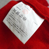 プレイ コム デ ギャルソン ハートロゴ ニット レッド - NEWSED