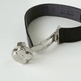 ルイヴィトン ブラスレ・ヴー・グッドラックブレス モノグラム レザー ブレスレット バングル ブラック - NEWSED