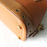 ディオール レザー ハンドバッグ 自立型 キャメル - NEWSED