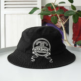 ステューシー バケットハット ロゴ ブラック - NEWSED