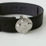 ルイヴィトン ブラスレ・ヴー・グッドラックブレス モノグラム レザー ブレスレット バングル ブラック - NEWSED