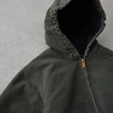 カーハート アクティブジャケット パーカー オリーブ - NEWSED