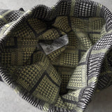 アルマーニ エクスチェンジ 千鳥格子柄 ニット セットアップ カーディガン ショートパンツ レディース グレー - NEWSED