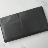 メゾン マルジェラ 四つタグ レザー ロングウォレット 長財布 グレー - NEWSED