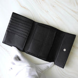 プラダ トライアングルロゴ ナイロン 三つ折り財布 ブラック 箱付き - NEWSED