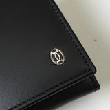 カルティエ パシャ レザー カードケース ブラック - NEWSED