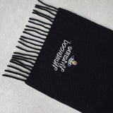 ヴィヴィアン ウエストウッド オーブウール マフラー ブラック - NEWSED