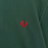 フレッドペリー ロゴ刺繍 半袖ポロシャツ グリーン - NEWSED