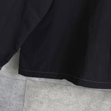 ステューシー ロゴ刺繍 ステッチ アノラックパーカー ブラック - NEWSED