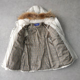 バーバリー ブルーレーベル ファー ダウンジャケット ダウンコート ファー取り外し可能 レディース ホワイト - NEWSED