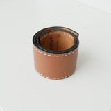 ロエベ アナグラム レザー マグネット バングル ブラウン - NEWSED