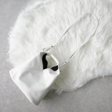 メゾンマルジェラ エムエムシックス レザー ジャパニーズバッグ ショルダーバッグ ホワイト - NEWSED