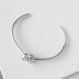 セリーヌ ノット エクストラ シン バングル シルバー レディース - NEWSED