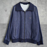 フレッドペリー ロゴ トラックジャケット ネイビー - NEWSED