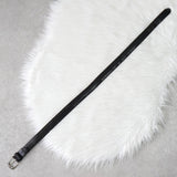 バーバリー シルバーバックル ベルト ブラック - NEWSED