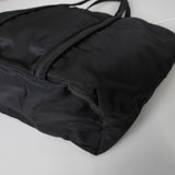 プラダ テスート ポコノ ナイロン ロゴ ハンドバッグ ブラック - NEWSED