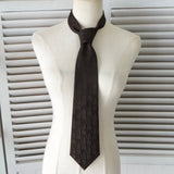 クリスチャン ディオール ヴィンテージ シャドー トロッター ネクタイ ブラウン - NEWSED