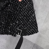 サカイ ツイード ベスト ブラック レディース - NEWSED