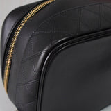 シャネル ココマーク ビコローレ レザー バニティバッグ ハンドバッグ ブラック - NEWSED