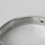 エルメス エヴァー シェーヌダンクル Pt950 プラチナ リング 51サイズ - NEWSED