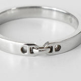 エルメス エヴァー シェーヌダンクル Pt950 プラチナ リング 51サイズ - NEWSED