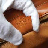 セリーヌ ヴィンテージ マカダム PVC/レザー ワンショルダーバッグ ブラウン デッドストック - NEWSED