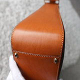 セリーヌ ヴィンテージ マカダム PVC/レザー ワンショルダーバッグ ブラウン デッドストック - NEWSED