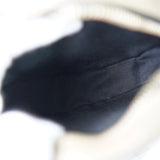 フェンディ ペカン PVC / レザー 1925スタンプ ラウンド ショルダーバッグ ポシェット ブラック / カーキ - NEWSED