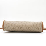 クリスチャン ディオール ヴィンテージ ハニカム柄 PVC/レザー ショルダーバッグ ベージュ - NEWSED