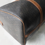 クリスチャン ディオール ヴィンテージ ハニカム柄 PVC ボストンバッグ ハンドバッグ ブラウン系 - NEWSED