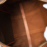 セリーヌ マカダム PVC ボストンバッグ ブラウン - NEWSED