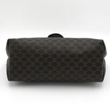 セリーヌ ヴィンテージ マカダム PVC/レザー ハンドバッグ ブラック - NEWSED