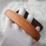 セリーヌ ヴィンテージ マカダム ゴールド ガンチーニ ワンハンドル PVC / レザー ハンドバッグ 自立型 ブラウン - NEWSED