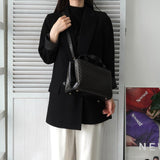 セリーヌ マカダム PVC 2way ハンドバッグ ショルダーバッグ ブラック - NEWSED